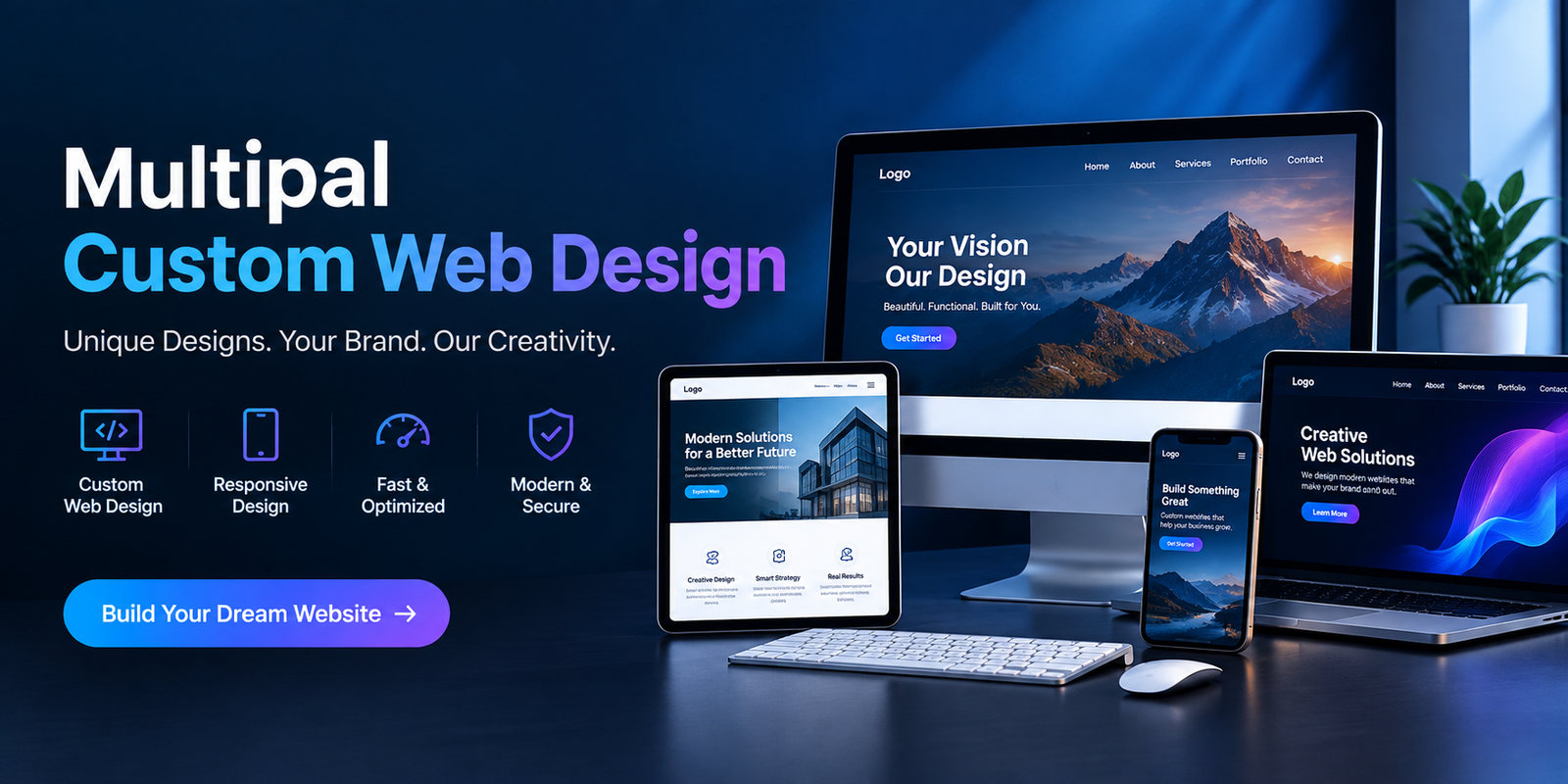 Web Design Illustration
